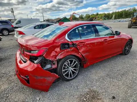 3MW5R7J06M8C19945 — 2021 BMW 3ER, photo 3 from Copart, Rear end