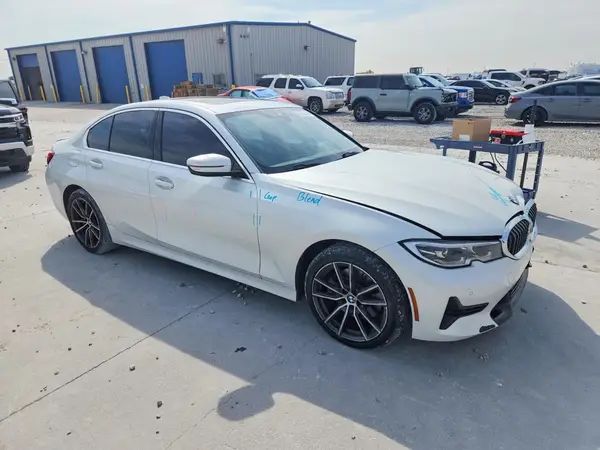3MW5R1J02M8C03464 — 2021 BMW 3ER, фото 4 с аукциона Copart, Передняя часть