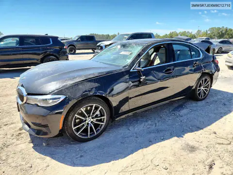 2021 BMW 330Xi VIN 3MW5R7J0XM8C12710 фото 1