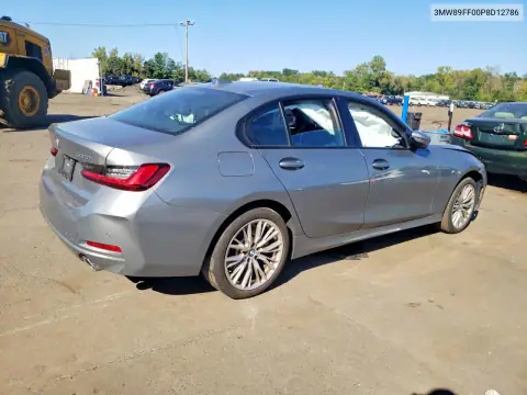 3MW89FF00P8D12786 — 2023 BMW 3ER, foto 3 de Copart 16.10.2026, Parte delantera