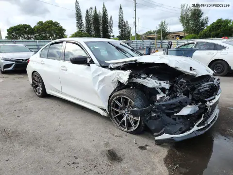 2023 BMW M340I VIN 3MW49FS04P8D03299 фото 4