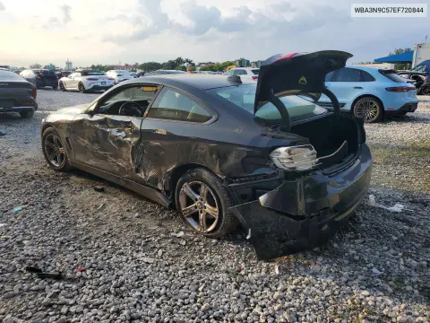 2014 BMW 428 Xi VIN WBA3N9C57EF720844 фото 2