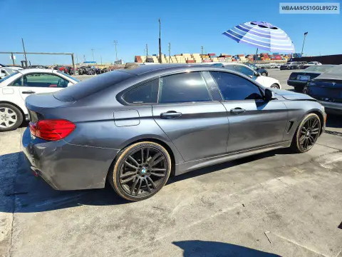 2016 BMW 428 I Gran Coupe Sulev VIN WBA4A9C51GGL89272 фото 3