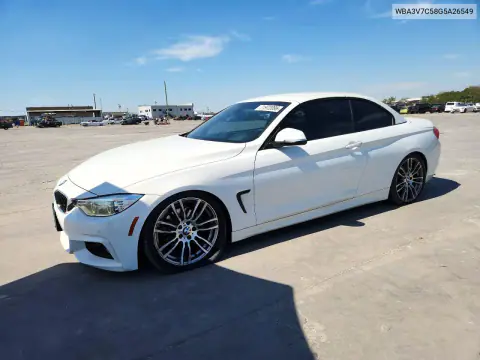 2016 BMW 428 I Sulev VIN WBA3V7C58G5A26549 фото 1