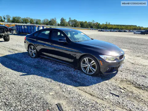 2016 BMW 435 I Gran Coupe VIN WBA4B1C53GG243342 фото 4