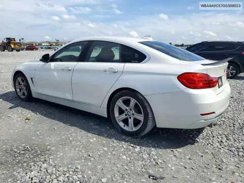2016 BMW 428 I Gran Coupe Sulev VIN WBA4A9C57GG508023 фото 2