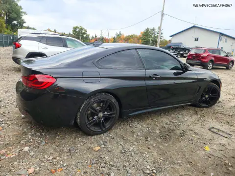 WBA4W9C56KAF94067 — 2019 BMW 4ER, foto 3 de Copart, Parte delantera