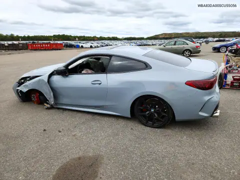 WBA83DA00SCU55056 — 2025 BMW 4ER, photo 2 from Copart, Front end