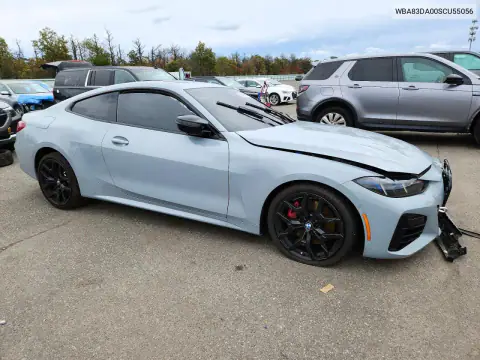 WBA83DA00SCU55056 — 2025 BMW 4ER, photo 4 from Copart, Front end
