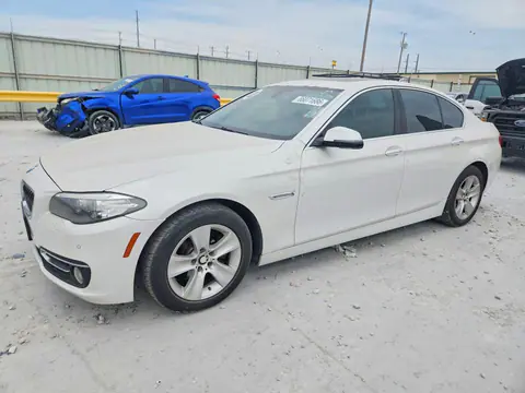 WBA5A5C51ED507543 — 2014 BMW 528, Град (Hail), фото до ремонта