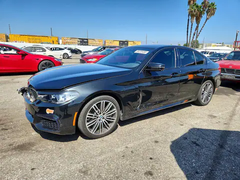 WBAJA9C58KB389875 — 2019 BMW 530E, წინა ნაწილი (Front End), ფოტოები შეკეთებამდე