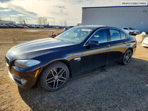 WBAFU7C50BC779994 BMW 5ER 2011 — повреждение Передняя часть, фото до ремонта