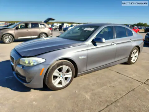 WBAXG5C52CDW66429 — 2012 BMW 5ER, Боковая часть, фото до ремонта