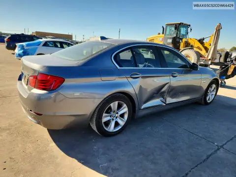 2012 BMW 528 I VIN WBAXG5C52CDW66429 фото 3