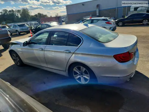 2013 BMW 5 Series VIN WBAXH5C54CDW03314 фото 2