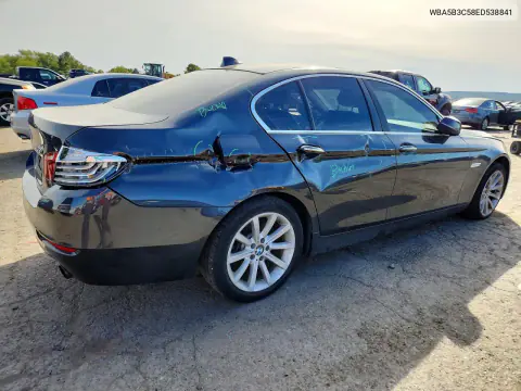 2014 BMW 535 Xi VIN WBA5B3C58ED538841 фото 3