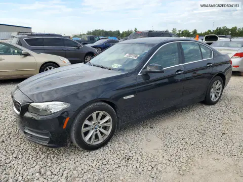 2014 BMW 528 I VIN WBA5A5C52ED504151 фото 1