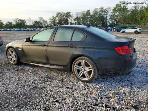 2015 BMW 550 Xi VIN WBAKP9C57FD693907 фото 2