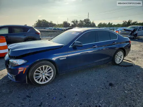 2015 BMW 528 I VIN WBA5A5C55FD523486 фото 1