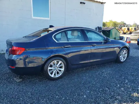 2016 BMW 528 Xi VIN WBA5A7C5XGG643215 фото 3