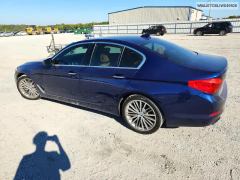 WBAJE7C58JWD49508 — 2018 BMW 5ER, zdjęcie 2 z Copart 03.11.2026, Drobne wgniecenia i rysy