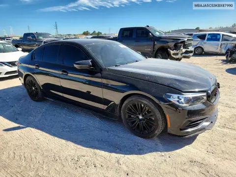 2019 BMW 530 I VIN WBAJA5C53KBX87990 фото 4