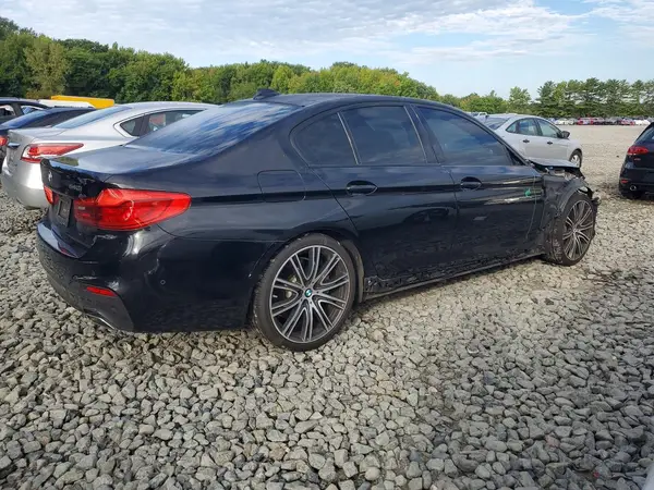 WBAJS1C02LCE37873 — 2020 BMW 5ER, photo 3 from Copart, Front end