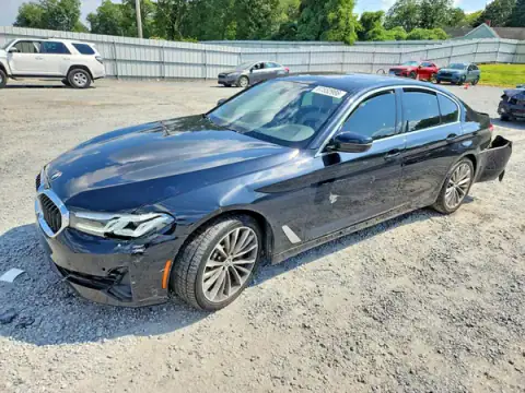 WBA53BH09MCF27570 — 2021 BMW 5ER, ЗАДНЯЯ ЧАСТЬ (Rear End), фото до ремонта