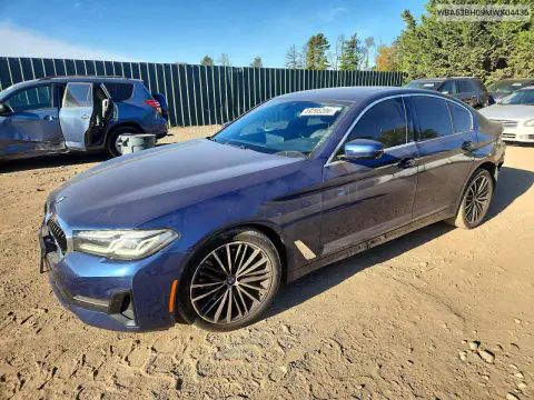 2021 BMW 530 I VIN WBA53BH09MWX04436 фото 1