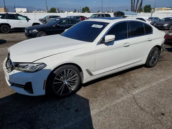 WBA53BH02MCF02283 BMW 5ER 2021 — повреждение Передняя часть, фото до ремонта