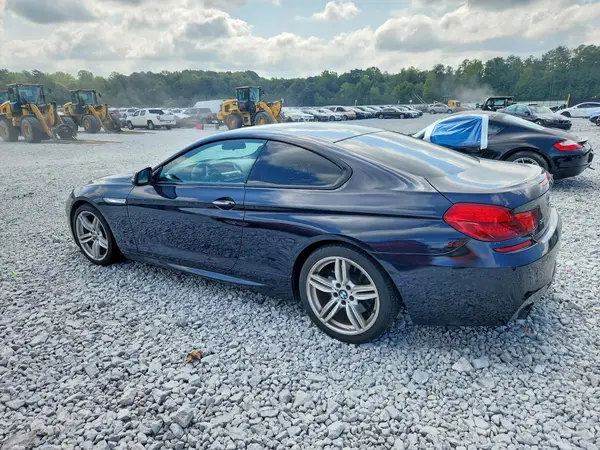 2016 BMW 6ER VIN WBA6H3C50GGT65093 фото 2