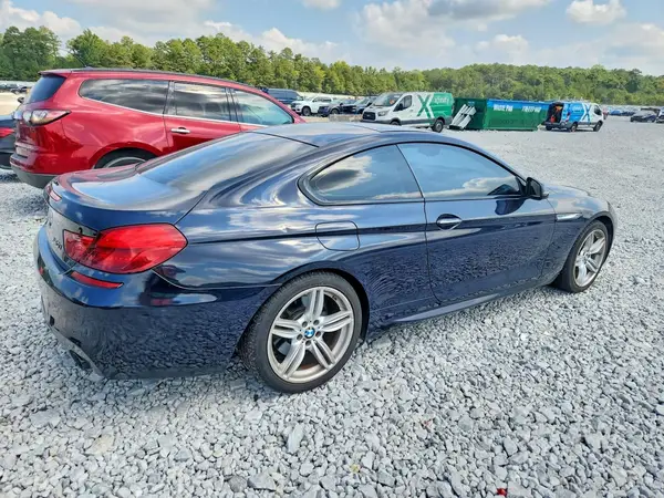 2016 BMW 6ER VIN WBA6H3C50GGT65093 фото 3