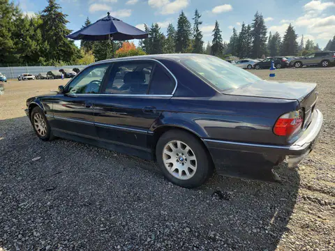 2000 BMW 740 VIN WBAGH8341YDP15990 фото 2