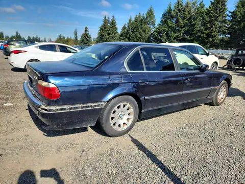 2000 BMW 740 VIN WBAGH8341YDP15990 фото 3