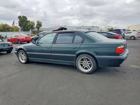2001 BMW 740 VIN WBAGH83441DP22440 фото 2