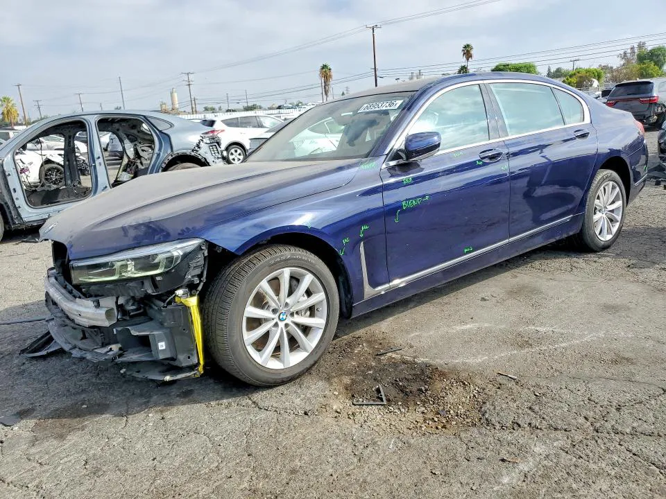2020 BMW 740 VIN WBA7T2C02LGL17302 фото 1