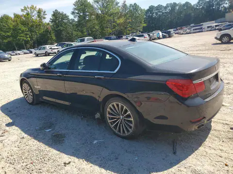 2012 BMW 750 VIN WBAKC6C5XCC395587 фото 2