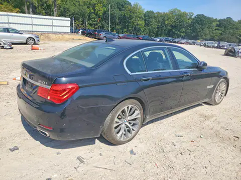 2012 BMW 750 VIN WBAKC6C5XCC395587 фото 3