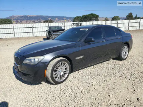 2012 BMW Alpina B7 VIN WBAKA8C52CDX01192 фото 1