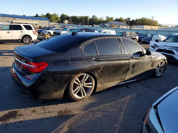 WBA7F2C56GG419291 — 2016 BMW 7ER, фото 3 с аукциона Copart 13.10.2026, Передняя часть