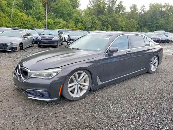 WBA7F2C59GG416238 — 2016 BMW 7ER, Передняя часть (Front End), фото до ремонта