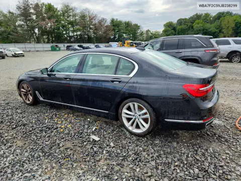 2018 BMW 750 Xi VIN WBA7F2C59JB238299 фото 2