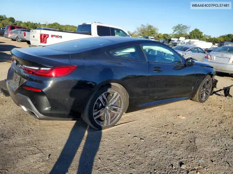 2023 BMW 840Xi VIN WBAAE4C07PCL57481 фото 3