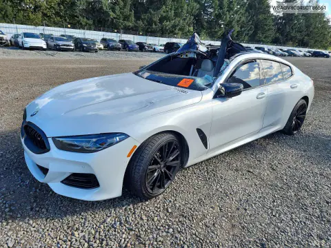 WBAGV8C04SCT86561 — 2025 BMW 8ER, Крыша, фото до ремонта