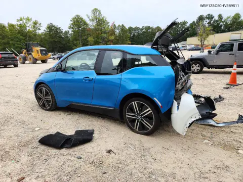 2017 BMW I3 Rex VIN WBY1Z8C50HV889511 фото 2