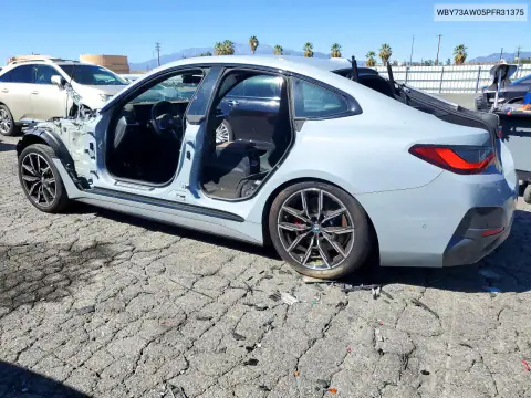 WBY73AW05PFR31375 — 2023 BMW i4, фото 2 з Copart, Розукомплектовано