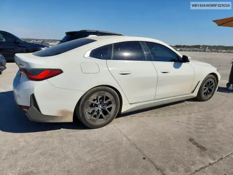 2024 BMW I4 Edrive 35 VIN WBY43AW08RFS29234 фото 3