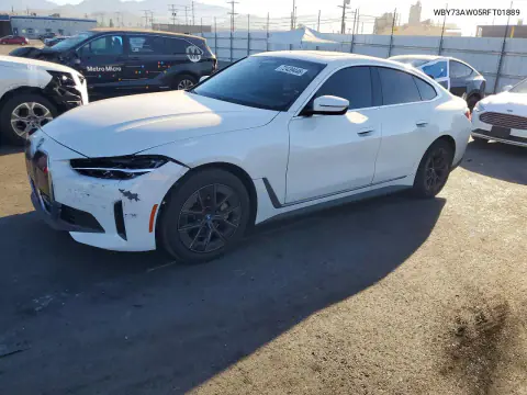 2024 BMW I4 Edrive 40 VIN WBY73AW05RFT01889 фото 1