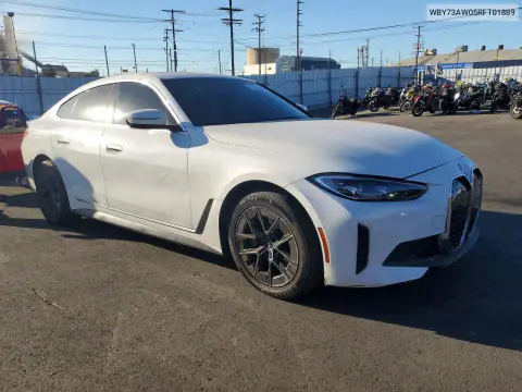 2024 BMW I4 Edrive 40 VIN WBY73AW05RFT01889 фото 4