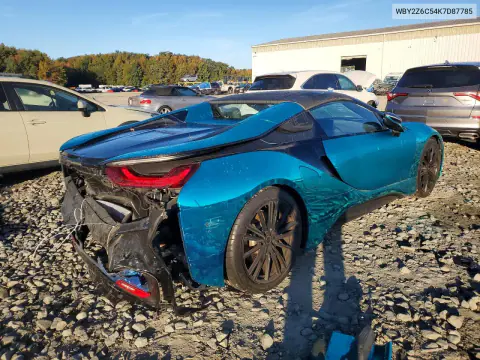 2019 BMW I8 VIN WBY2Z6C54K7D87785 фото 3
